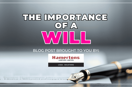 The Importance of WILL -Hamertons Blog